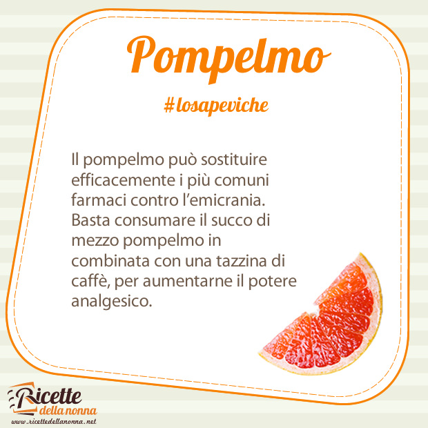 pompelmo curiosità