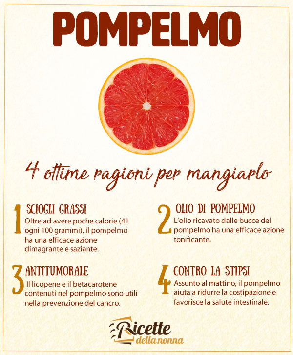 pompelmo benefici