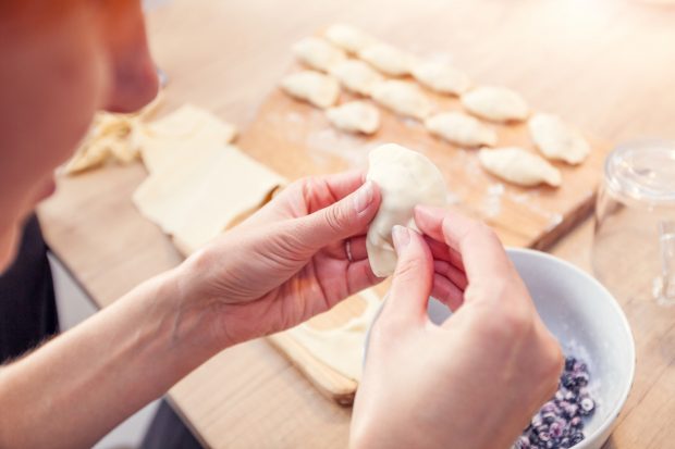 Preparazione pierogi