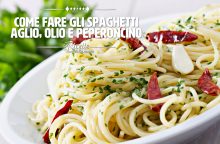 Spaghetti aglio, olio e peperoncino