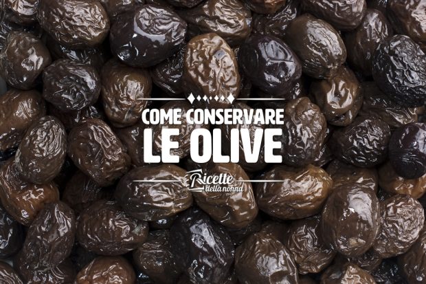 come conservare le olive