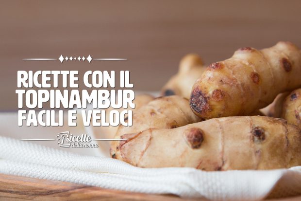 ricette con topinambur