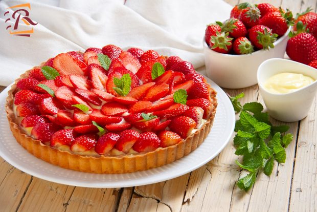 Crostata di fragole