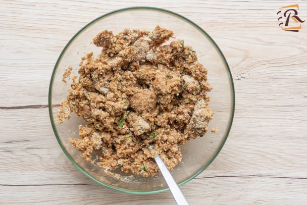 Hummus di vellutata di zucca con falafel