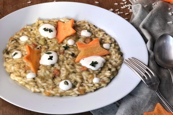 Risotto al minestrone di verdure