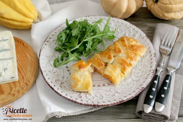 Torta salata di zucca