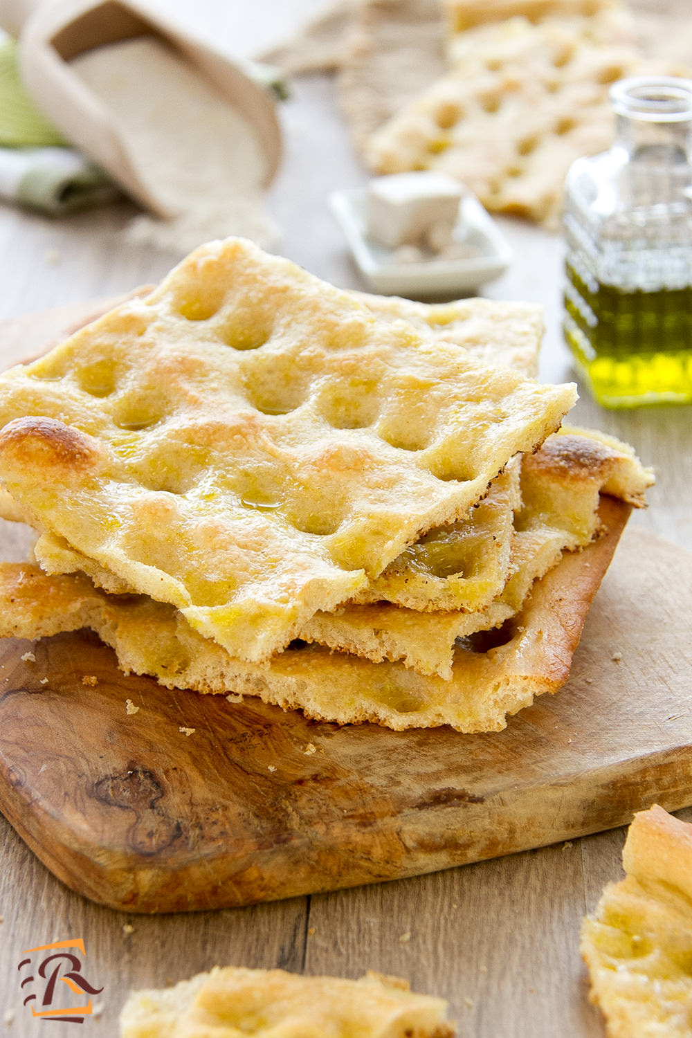 Focaccia croccante