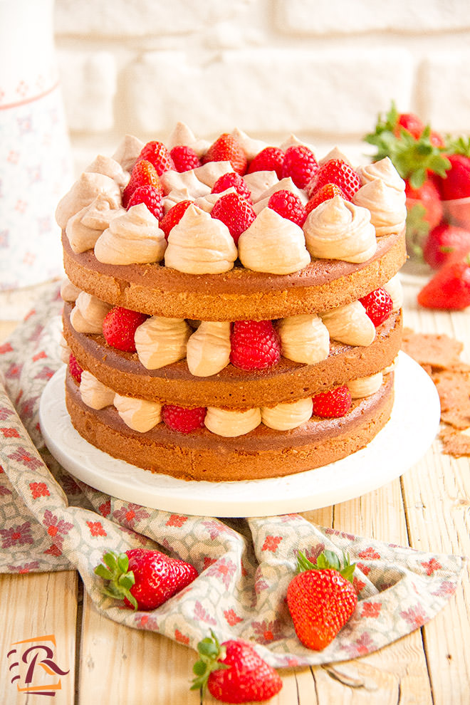 Naked Cake al cioccolato