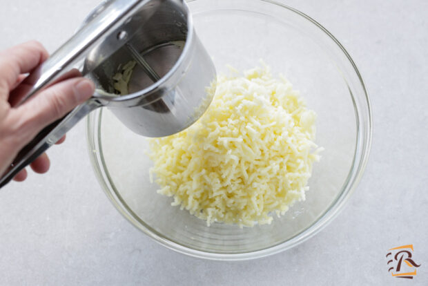 Preparazione polpettone di verdure