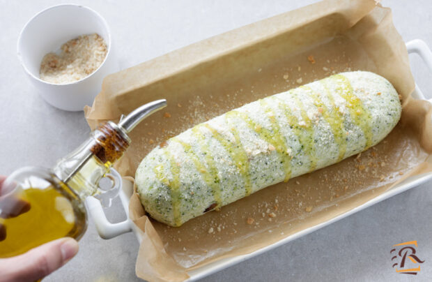 Preparazione polpettone di verdure