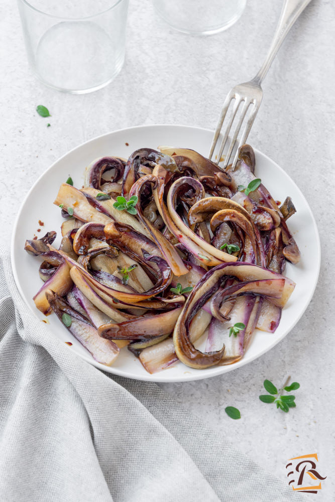 Ricetta radicchio in padella