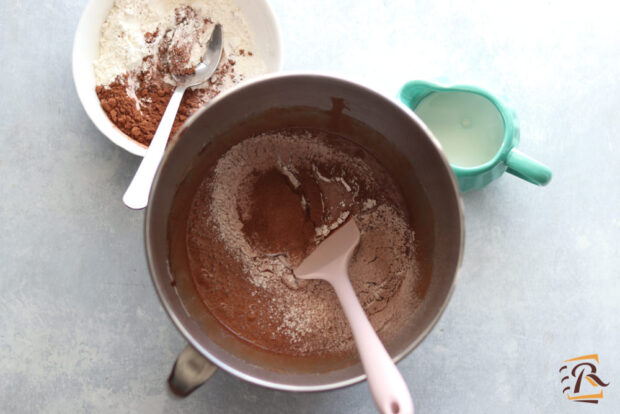 Preparazione brownies