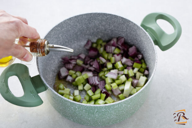 Preparazione crema di carote