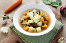 Minestrone di verdure invernali