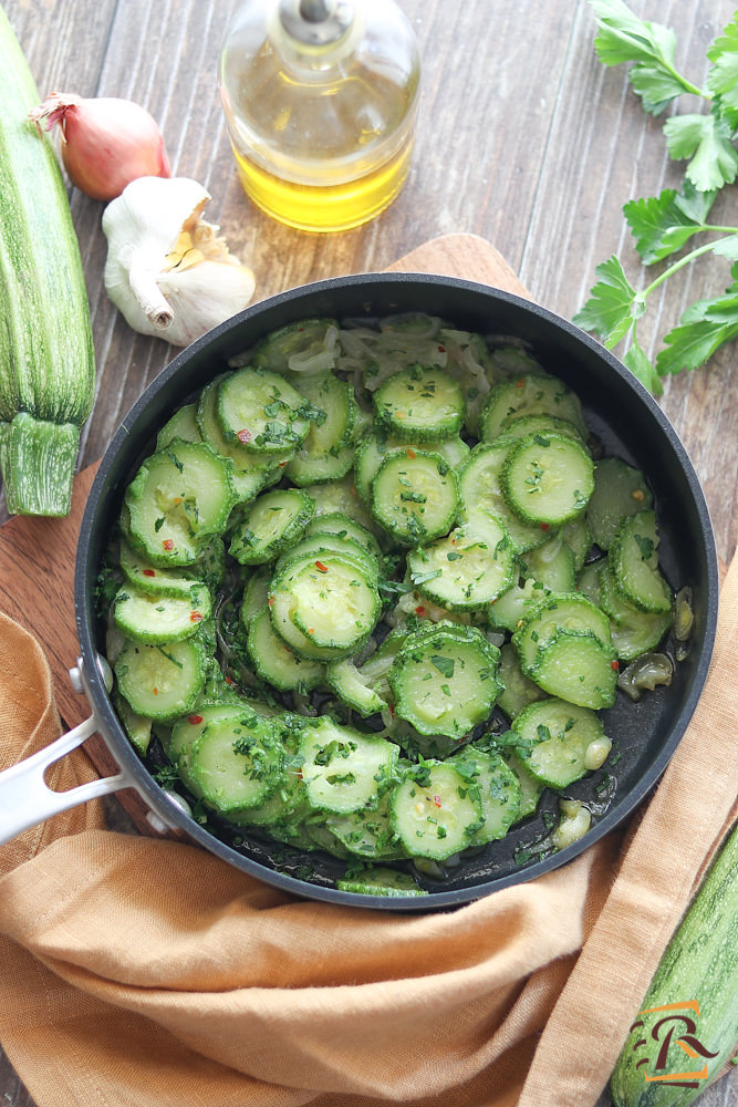 Zucchine in padella