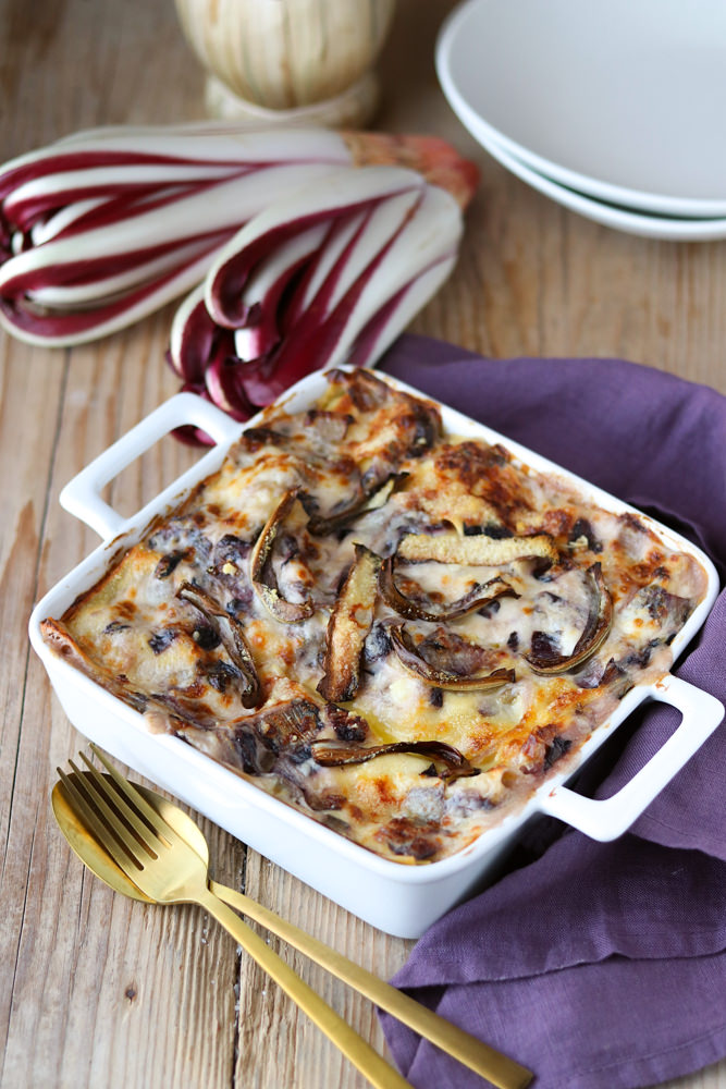 Lasagne al radicchio