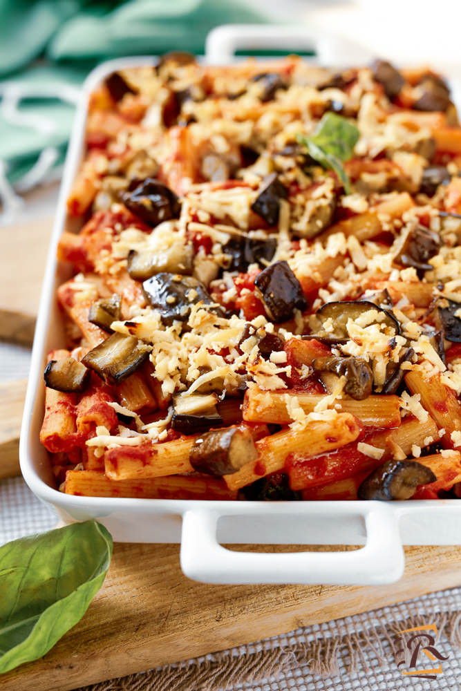 Pasta al forno con le melanzane