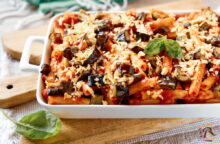 Pasta al forno con le melanzane