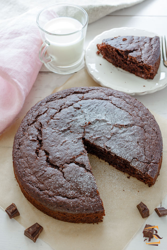 Torta al cioccolato senza uova