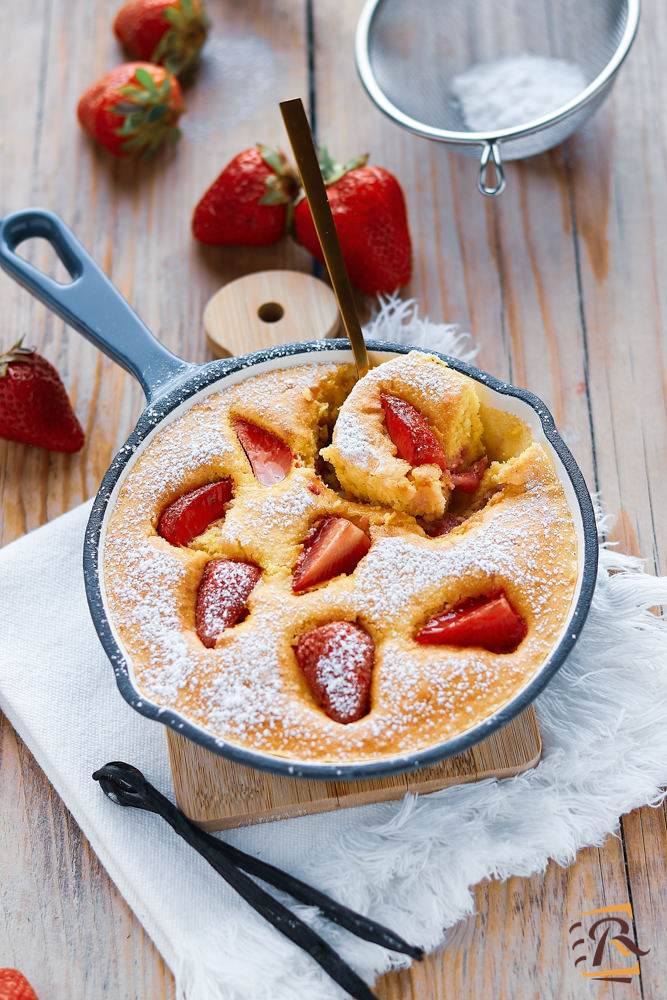 Clafoutis alle fragole