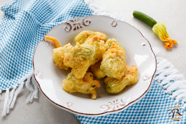 Frittelle di fiori di zucca