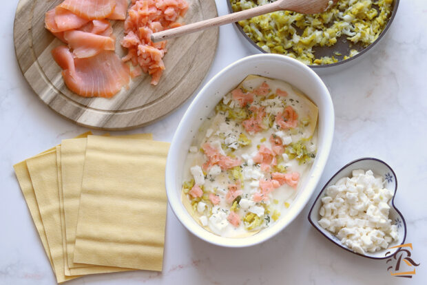 Lasagne al salmone