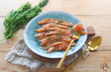 Salmone marinato