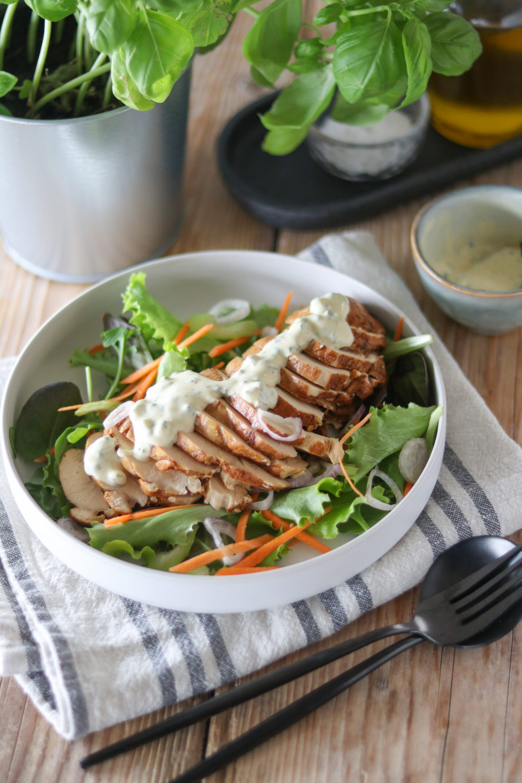 Insalata di pollo sfiziosa