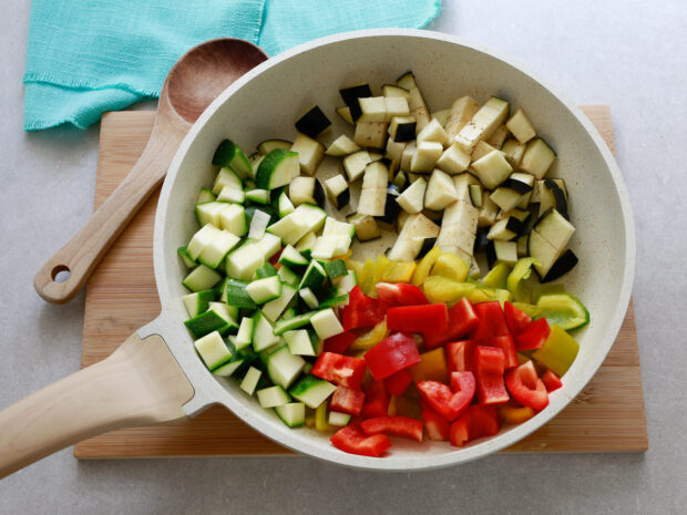 Insalata di riso vegetariana