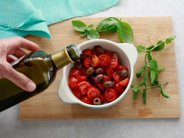 Insalata di riso vegetariana