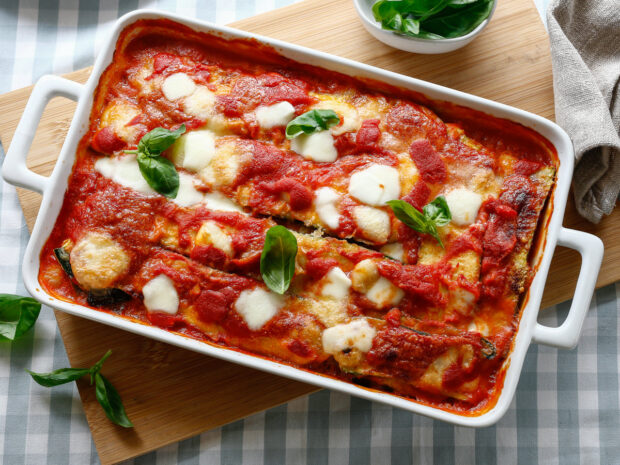 Parmigiana di zucchine alla salernitana