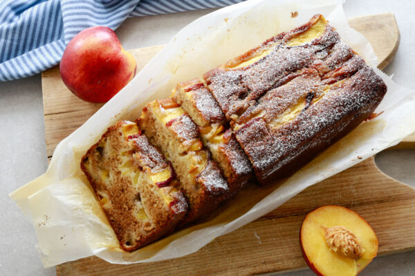 Plumcake alle pesche