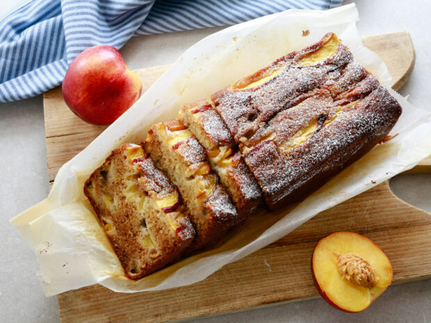 Plumcake alle pesche