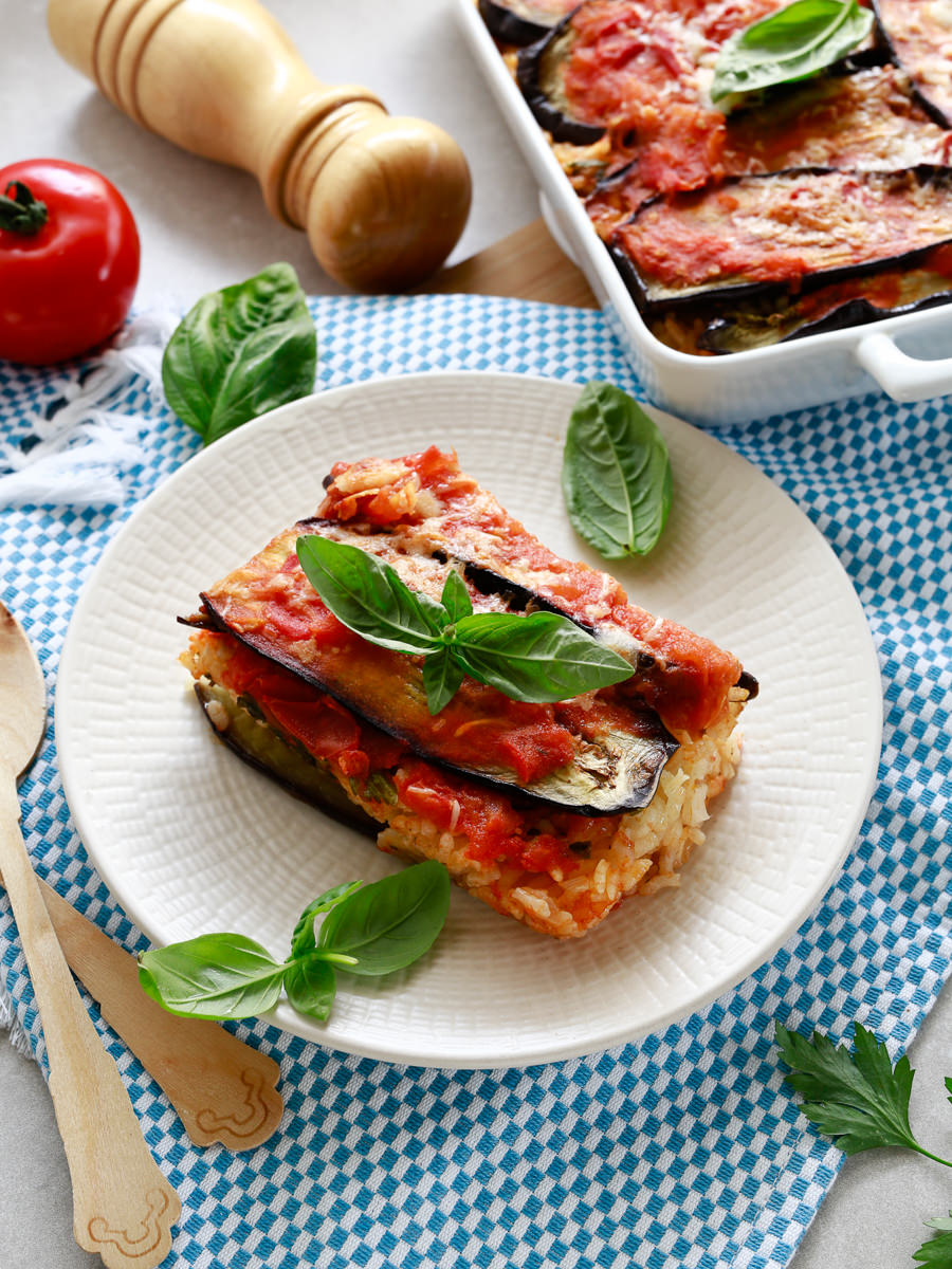 Riso con le melanzane alla palermitana