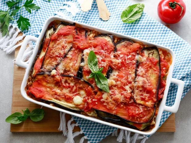 Riso con le melanzane alla palermitana