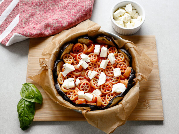 Timballo di melanzane