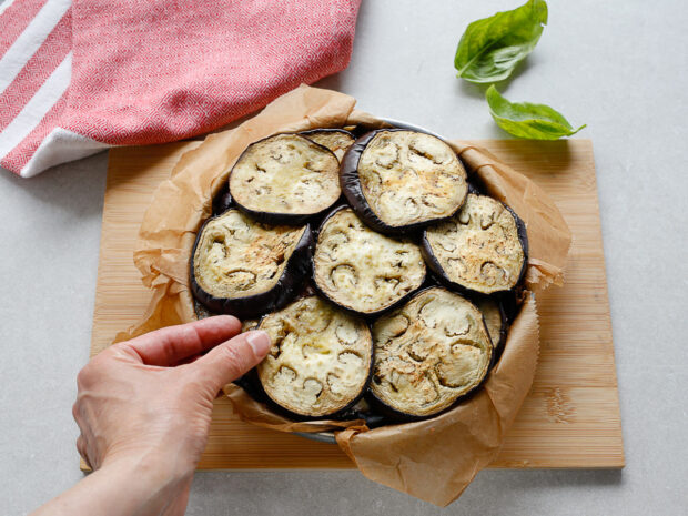 Timballo di melanzane