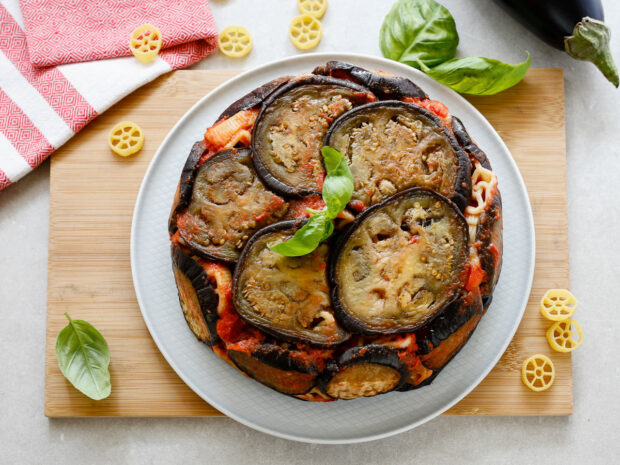 Timballo di melanzane