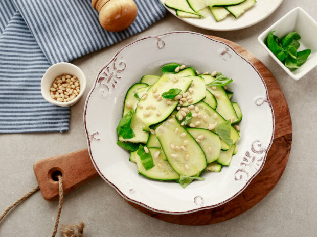 Carpaccio di zucchine