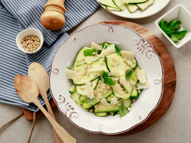 Carpaccio di zucchine