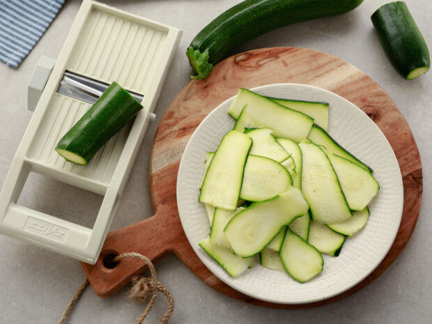 Carpaccio di zucchine