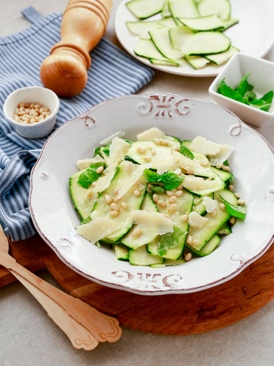 Carpaccio di zucchine