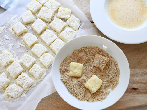 Cremini fritti all'ascolana