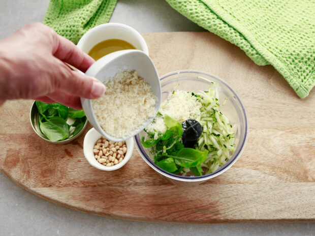 Pesto di zucchine veloce