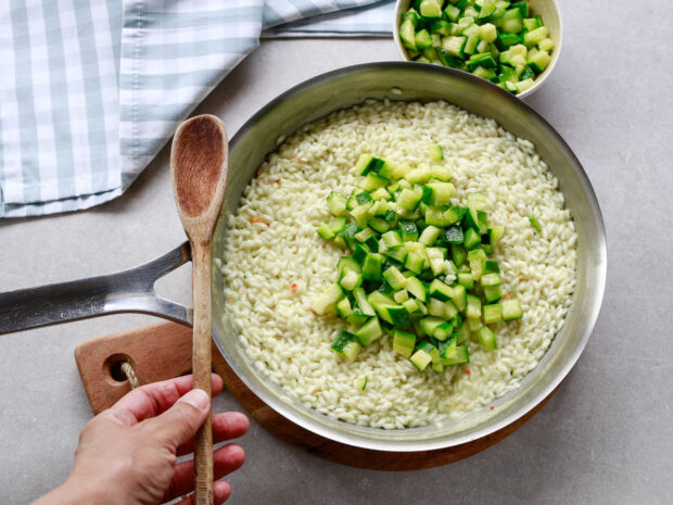 Risotto alle zucchine