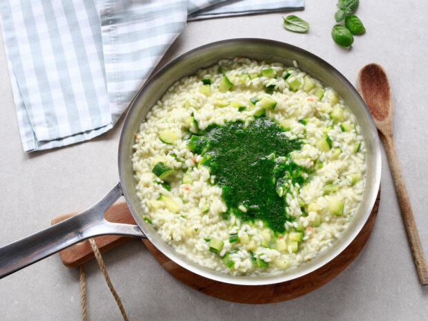 Risotto alle zucchine