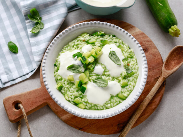 Risotto alle zucchine