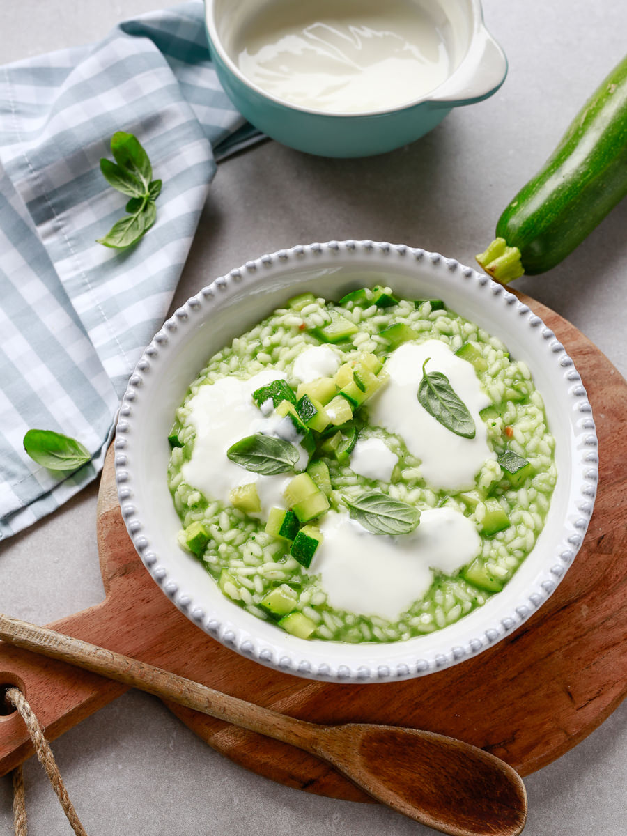 Risotto alle zucchine