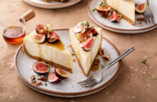 Cheesecake ai fichi senza cottura