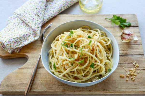 Pasta con la mollica